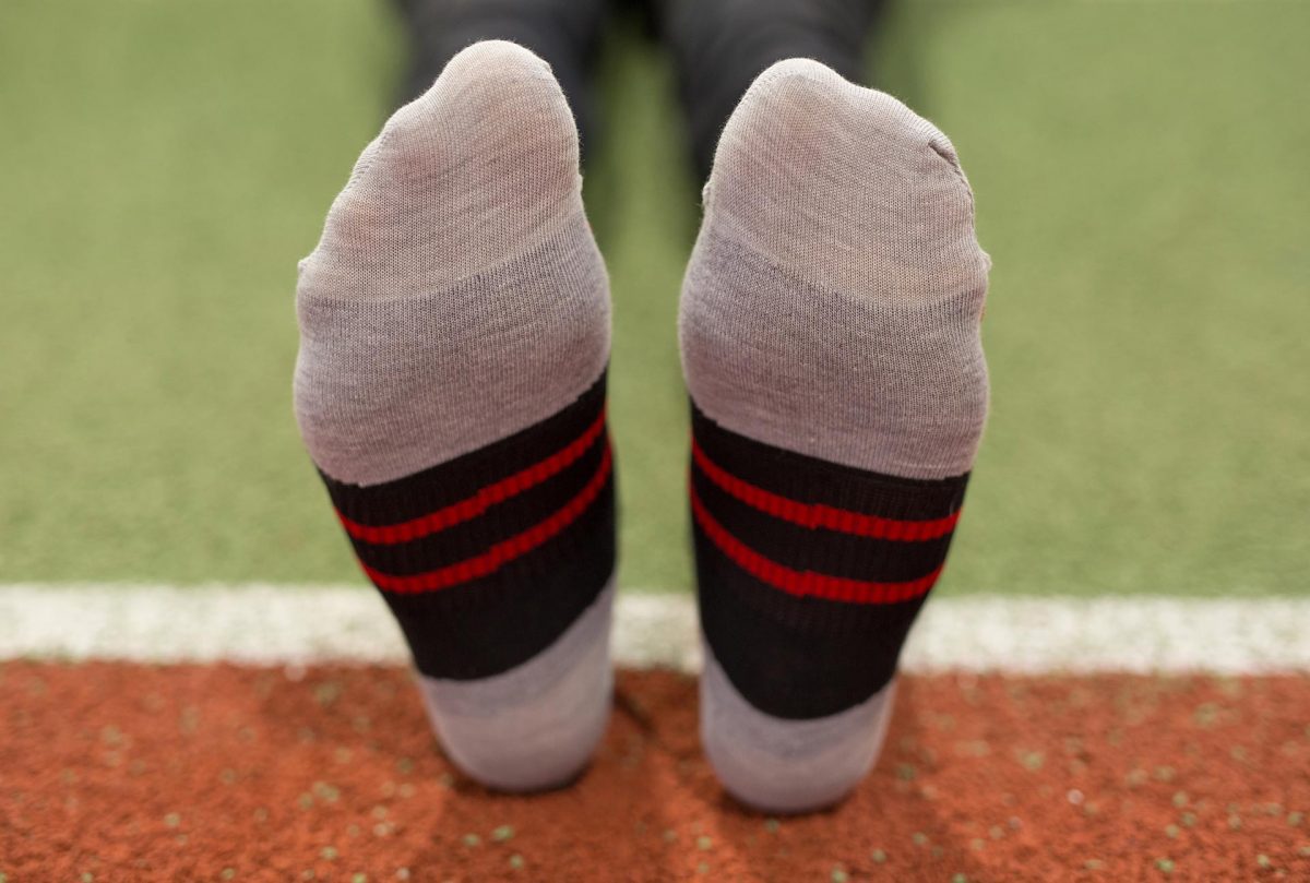 dogmasocks run falcon grey feet design