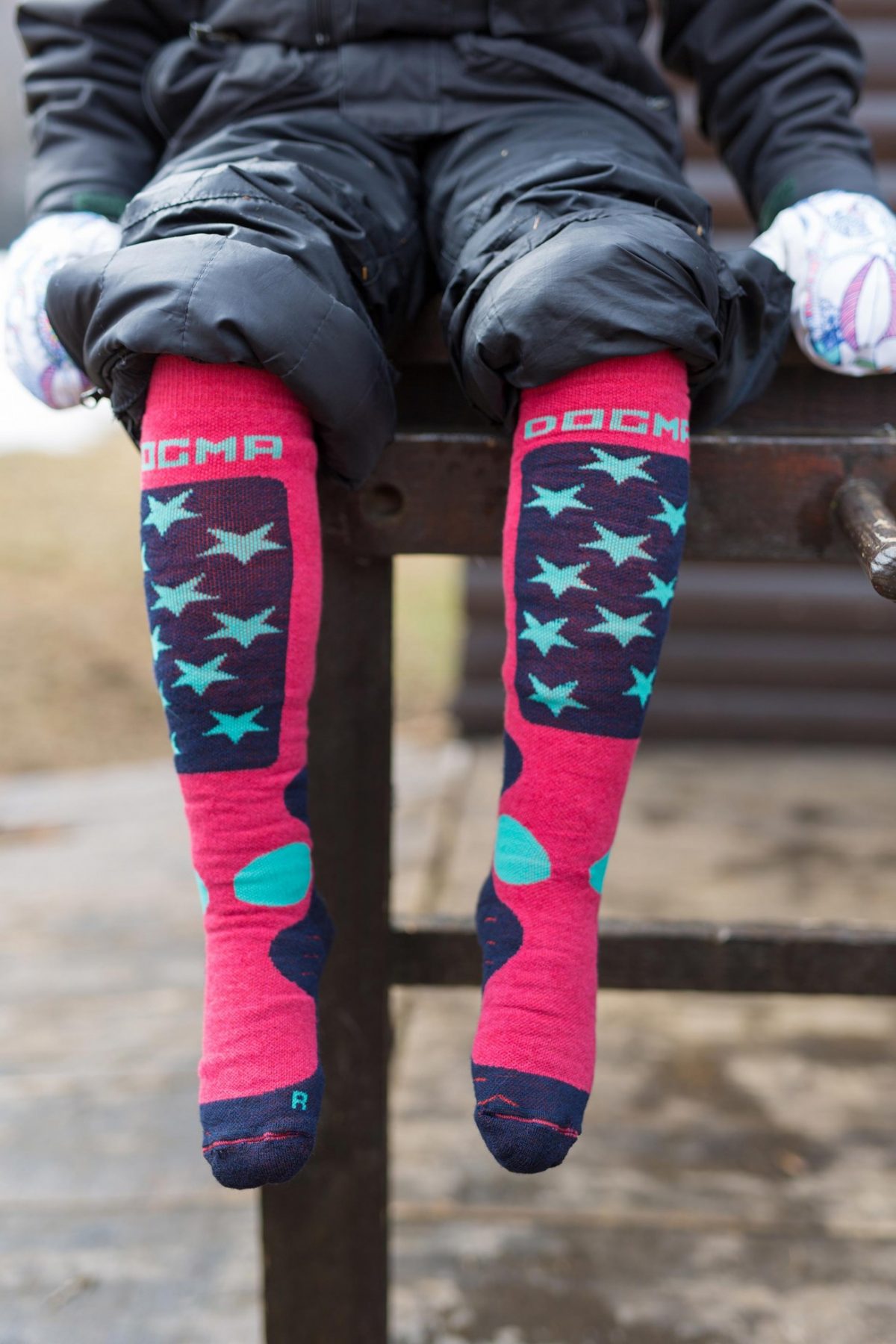 Snow Fox Junior Stars Salmon